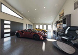 Contemporary House Plan - Torque Barn 61416 - Garage