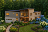 Modern House Plan - Hewlett 84138 - Front Exterior