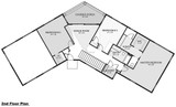 Secondary Image - Modern House Plan - Hewlett 84138 - 2nd Floor Plan