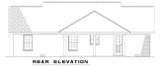 Secondary Image - Southern House Plan - Elm Street 11079 - Rear Exterior