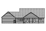 Farmhouse House Plan - 40519 - Rear Exterior