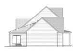 Farmhouse House Plan - 96904 - Left Exterior