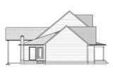 Farmhouse House Plan - 53514 - Left Exterior