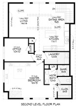 Country House Plan - Slender Oak Barn 74028 - 2nd Floor Plan