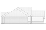 Ranch House Plan - Taylor 48440 - Left Exterior
