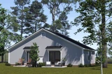 Secondary Image - Cottage House Plan - 15119 - Rear Exterior