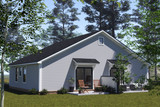 Cottage House Plan - 15119 - Rear Exterior