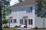 Traditional House Plan - 88480 - Rear Exterior