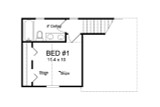 Secondary Image - Cottage House Plan - Redfern 62868 - 2nd Floor Plan