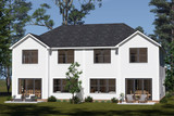 Cottage House Plan - 60002 - Rear Exterior