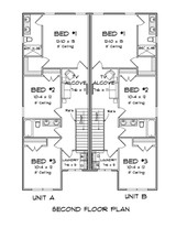 Secondary Image - Traditional House Plan - 31675 - 2nd Floor Plan