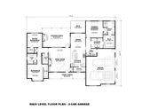 Farmhouse House Plan - Harrell-3 47812 - 1st Floor Plan