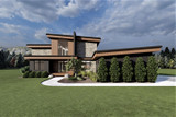 Modern House Plan - Yamakado 44774 - Front Exterior