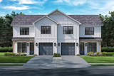 Farmhouse House Plan - Oak Bowery Duplex 57551 - Exterior