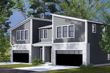 Contemporary House Plan - 90361 - Right Exterior