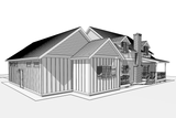 Farmhouse House Plan - Woodside 53393 - Exterior