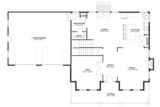 Traditional House Plan - Diplomat 22934 - 1st Floor Plan