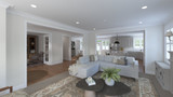 Traditional House Plan - Diplomat 22934 - Family Room
