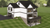 Farmhouse House Plan - 26465 - Exterior