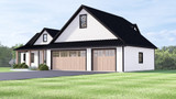 Country House Plan - 58636 - Right Exterior