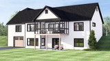 Country House Plan - 58636 - Rear Exterior