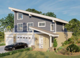 Contemporary House Plan - Eagle Mesa 66172 - Right Exterior