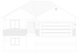Craftsman House Plan - Wilde 42916 - Front Exterior