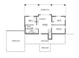 Contemporary House Plan - 84878 - Basement Floor Plan