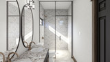 Farmhouse House Plan - Montara 44807 - Master Bathroom