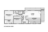 Traditional House Plan - Lynbrook 74989 - 1st Floor Plan