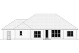 Secondary Image - Ranch House Plan - Weldon 43670 - Rear Exterior