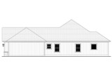 Ranch House Plan - Weldon 43670 - Right Exterior