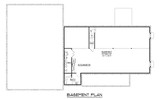 Farmhouse House Plan - 52958 - Basement Floor Plan