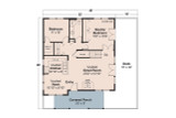 Cottage House Plan - Ashwell 46267 - 1st Floor Plan