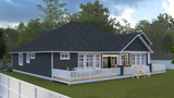 Country House Plan - Graff 36363 - Rear Exterior