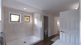 Farmhouse House Plan - Millhouse 74177 - Master Bathroom