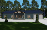 Farmhouse House Plan - The Zachary 24631 - Front Exterior