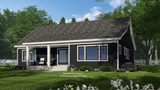 Bungalow House Plan - Greenfield 73171 - Rear Exterior