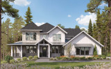 Farmhouse House Plan - Cold Springs 51696 - Front Exterior