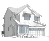 Farmhouse House Plan - Atmore 48696 - Exterior