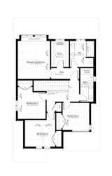 Secondary Image - Farmhouse House Plan - Atmore 48696 - 2nd Floor Plan