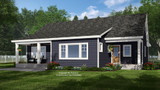 Craftsman House Plan - Turner 28034 - Rear Exterior