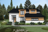 Contemporary House Plan - Edyn 47578 - Front Exterior