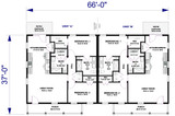 Farmhouse House Plan - 87591 - 1st Floor Plan