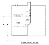 Craftsman House Plan - 79358 - Basement Floor Plan