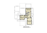Craftsman House Plan - 45190 - 2nd Floor Plan