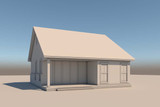 Cottage House Plan - Cove Point 48023 - Rear Exterior