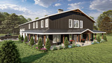 Country House Plan - Caladium 31045 - Left Exterior