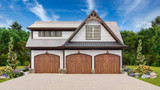 Craftsman House Plan - Amicacola Garage 43462 - Front Exterior