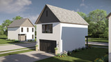 Contemporary House Plan - Ambrose Hill 76810 - Right Exterior